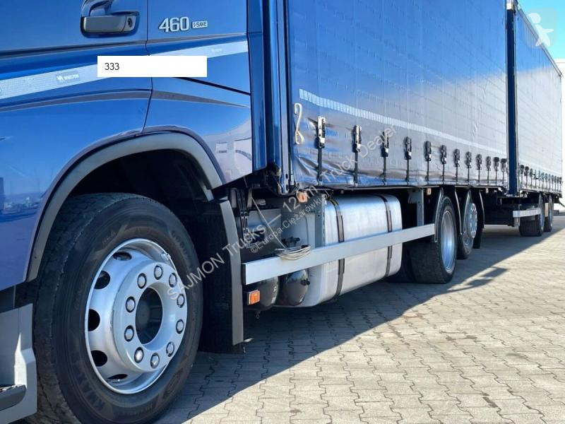 Lastbil med släp Volvo FH 460 / ZESTAW TANDEM...