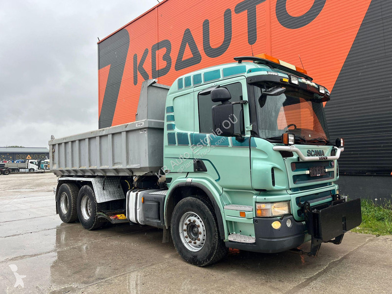 Kamion Scania P 420 6x4 UNDERBODY SCRAPER /...