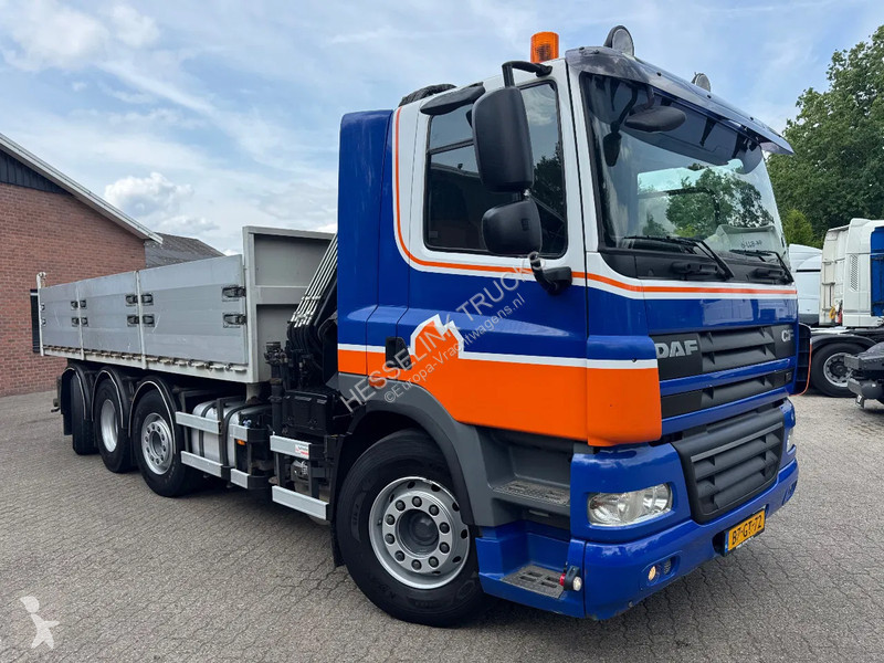 Camion DAF 85360 8X2 3 Zijdige kipper HIAB 16...