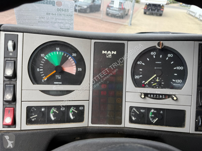 Camion MAN 27.403 6x6 BB 27.403 6x6 BB, EX-THW
