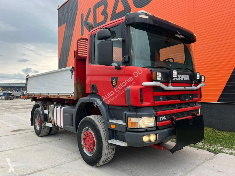 Vrachtwagen Scania 4x4 FULL STEEL / BOX L=4406 mm