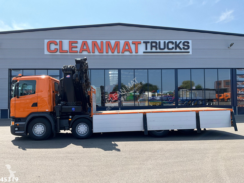 Camion Scania 450 Euro 6 HMF 60 Tonmeter...