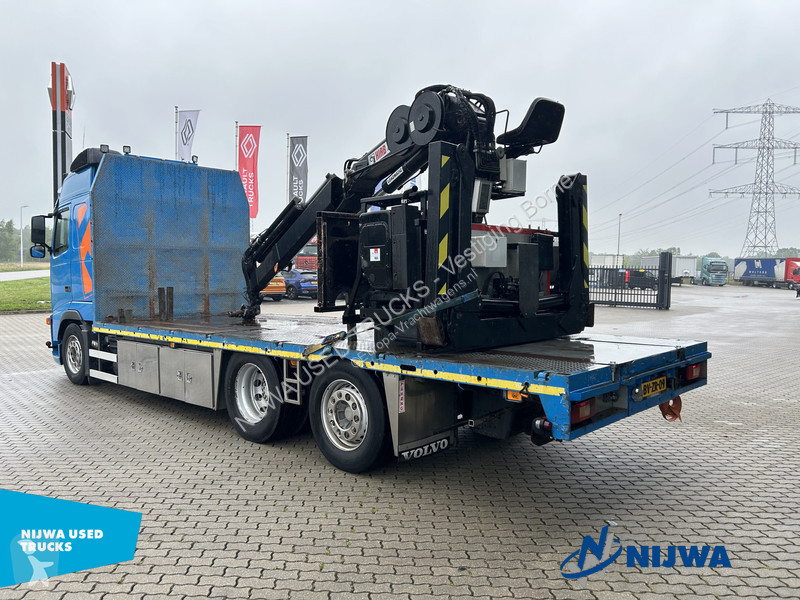 Vrachtwagen Volvo 440 6X2 Hiab 165 roller kraan