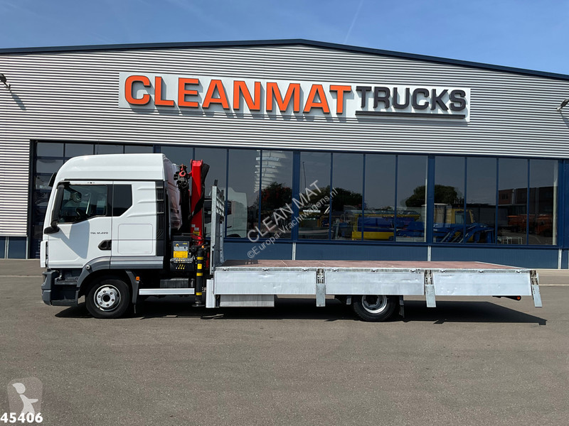 Camión MAN 12.220 Euro 6 Palfinger 11 Tonmeter...