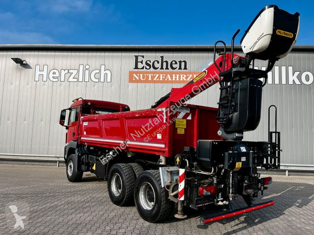 Lastbil MAN 26.460 6x4BB|Palfinger M12L83...