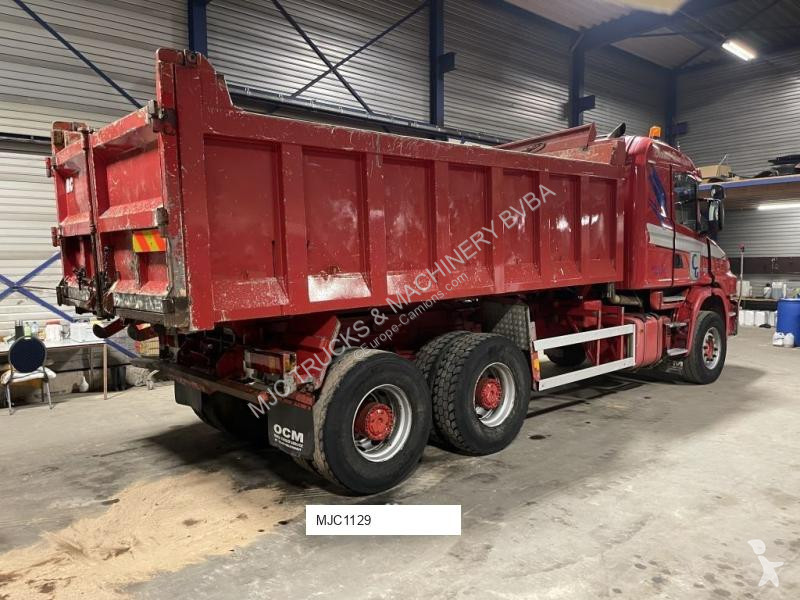 Camion Scania T124-420 TORPEDO HAUBE - 6x4 -...