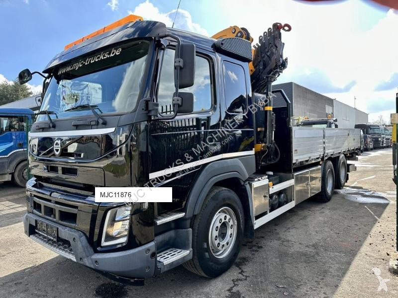 Camion Volvo FMX 370 6x2 PLATFORM 6M35 + CRANE...