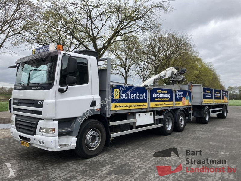 Kamion DAF FAN 410 6x2 Euro 5 met verrijdbare...