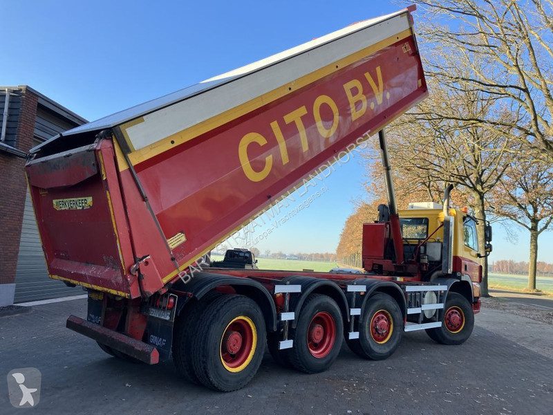 Vrachtwagen Ginaf X 4446TS 8x8 kipper Euro 5...
