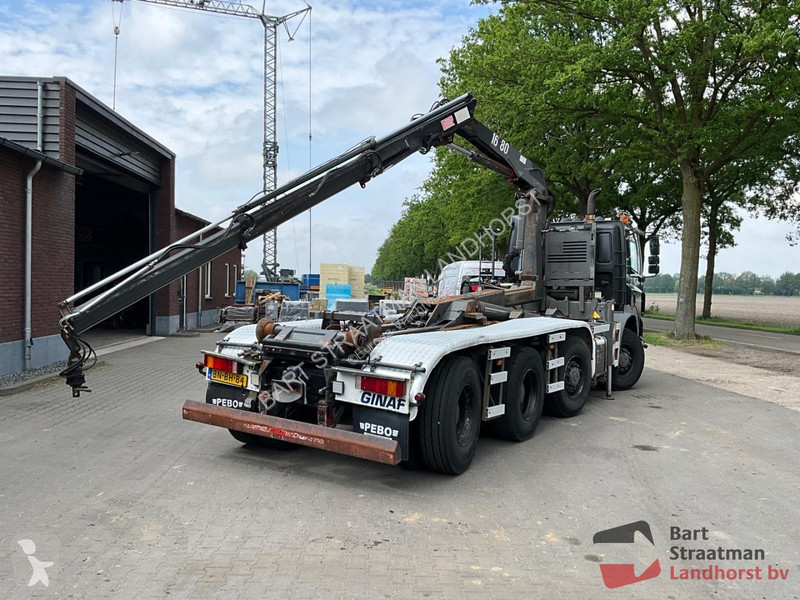 Kamion Ginaf X4243TS 8x4 Euro 3 Containerauto...