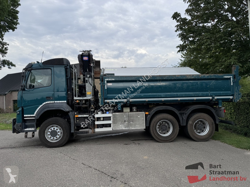 Camião Volvo FMX 370 6x6 Euro 6 met 2 zijden...
