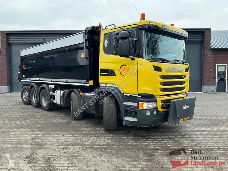 Kamion Scania 410 10x4 Euro 6 met geisoleerde...
