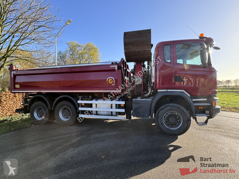 Camion Scania 410 6x6 Euro 6 met 2 zijden...