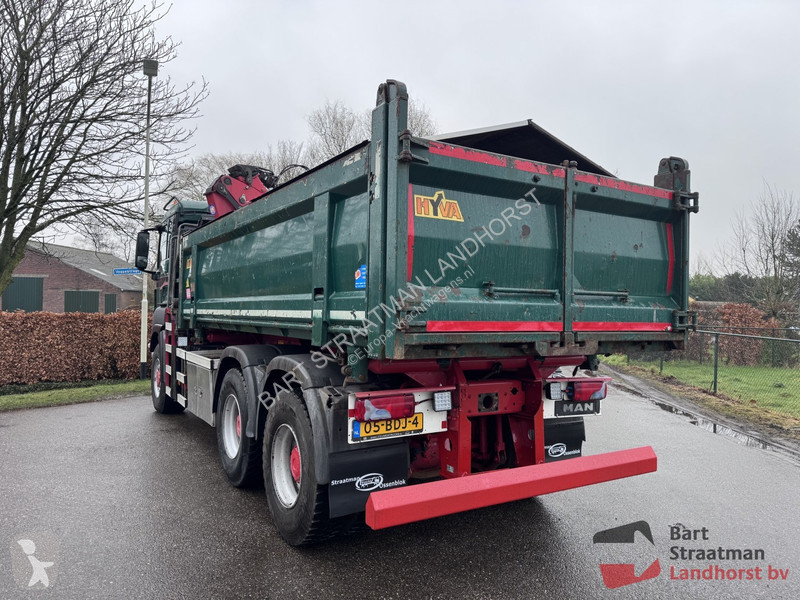 Lastbil MAN TGS 6x6 Euro 6 met 2 zijden kipper...