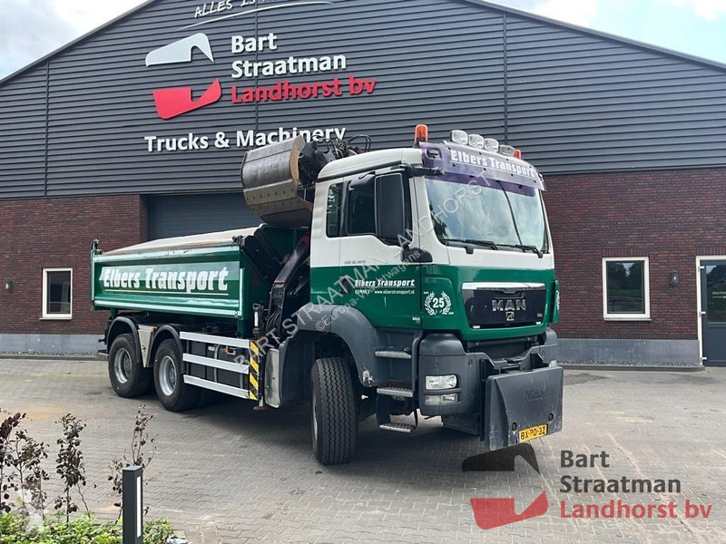 Kamion MAN 32.400 6x6 WS Euro 5 met 2 zijden...