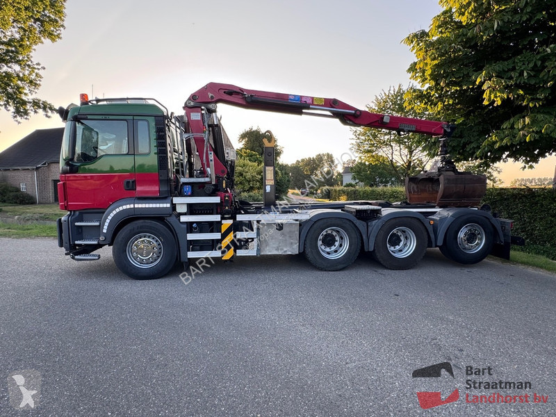 Kamion MAN 35.440 8x4 Euro 6 met HYVA 26 Ton...