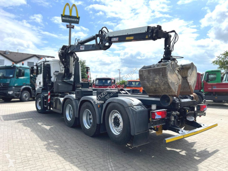Camion MAN TG-S 35.480 8x4 BL Abrollkipper mit...