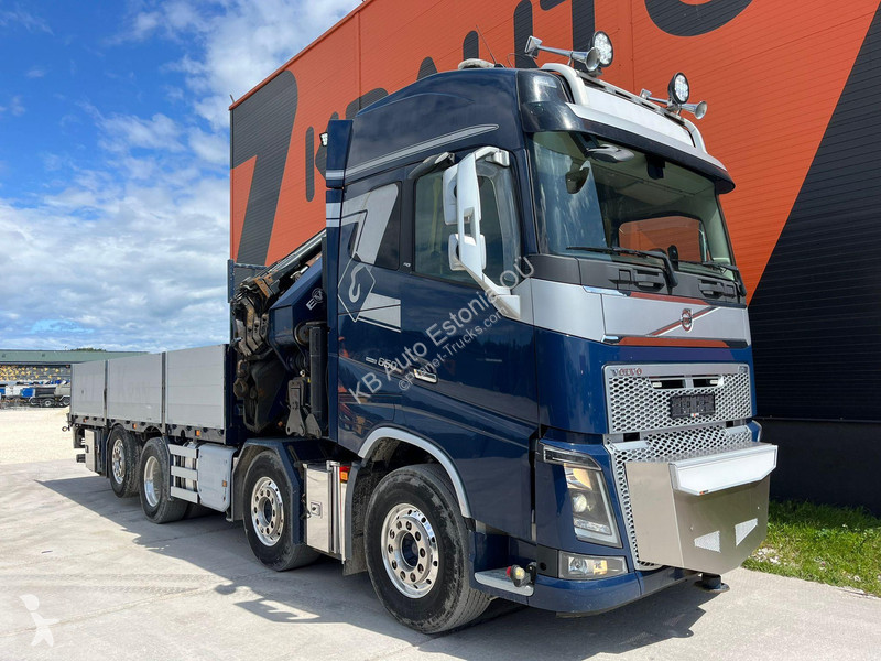 Lastbil Volvo 650 8x2*6 HMF 6020K-RC + JIB /...