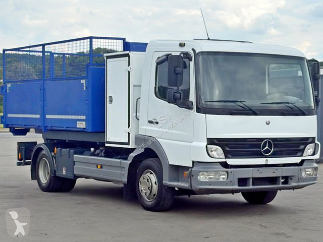 Camion Mercedes 815 * Abrollkipper  + CONTAINER...