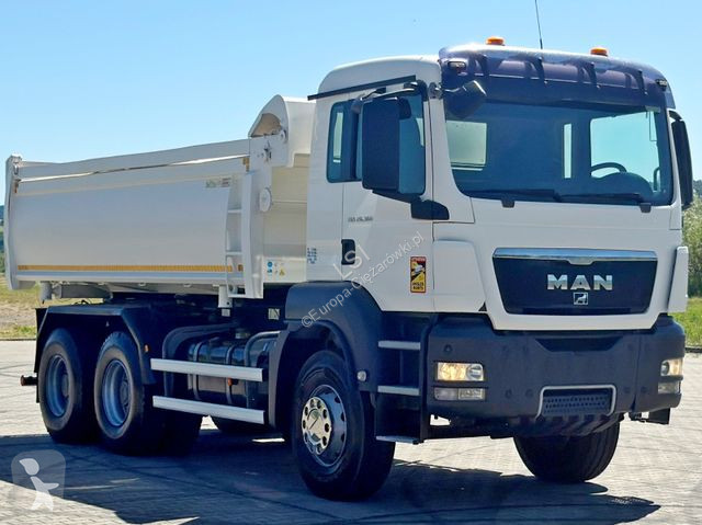 Lastbil MAN TGS Kipper 5,20 m + BORDMATIC / 6x4