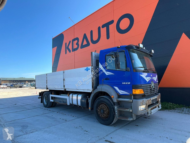 Kamion Mercedes 1828 4x2 FULL STEEL / BOX...