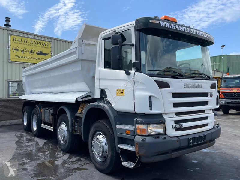 Kamion Scania P420 Kipper 8x4 Manual earbox Big...
