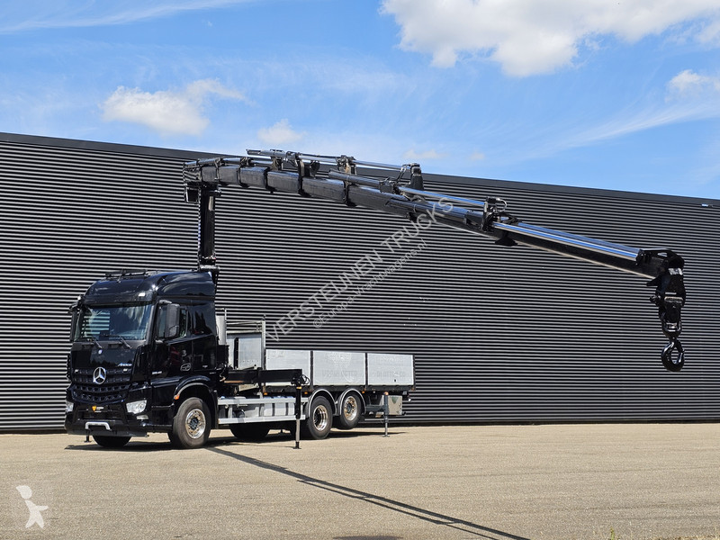 Kamion Mercedes 2545 6x2 / HMF 32 t/m CRANE / KRAN
