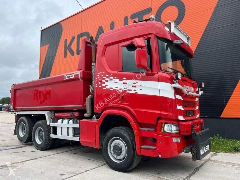 Lastbil Scania R 500 4x4+2 RETARDER / BIG AXE /...