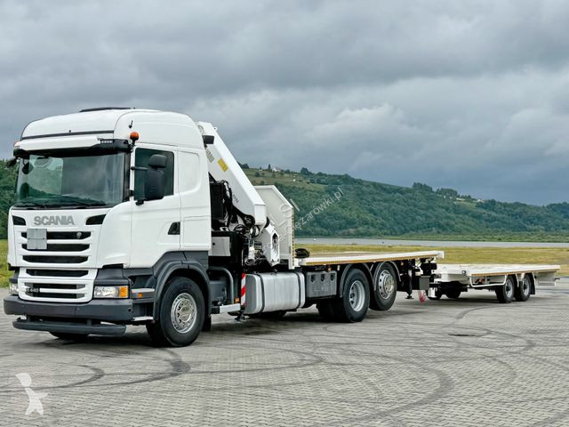Camion Scania R440 * HIAB 422 E-6 HIRO + FUNK +...