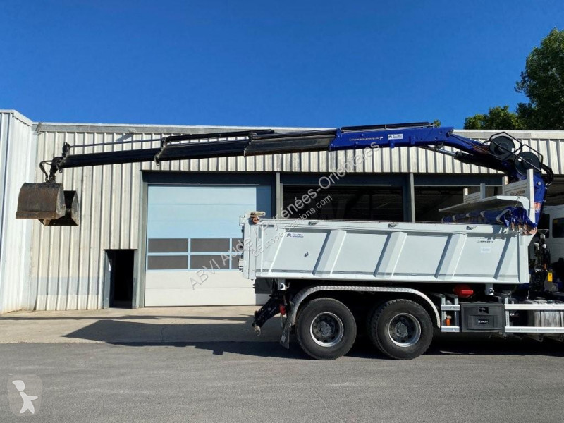 Camion Iveco 460cv bibenne grue ralentisseur...