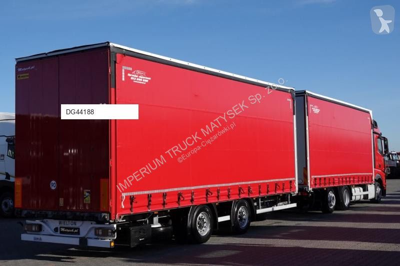 Kamion s návěsem Mercedes ACTROS 2548 / ZESTAW...