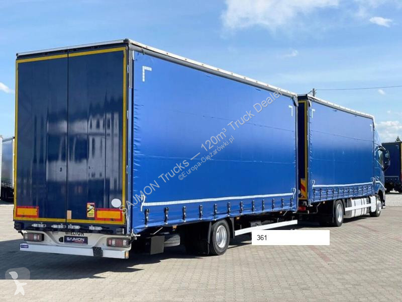 Kamion s návěsem Volvo 420 / ZESTAW TANDEM...