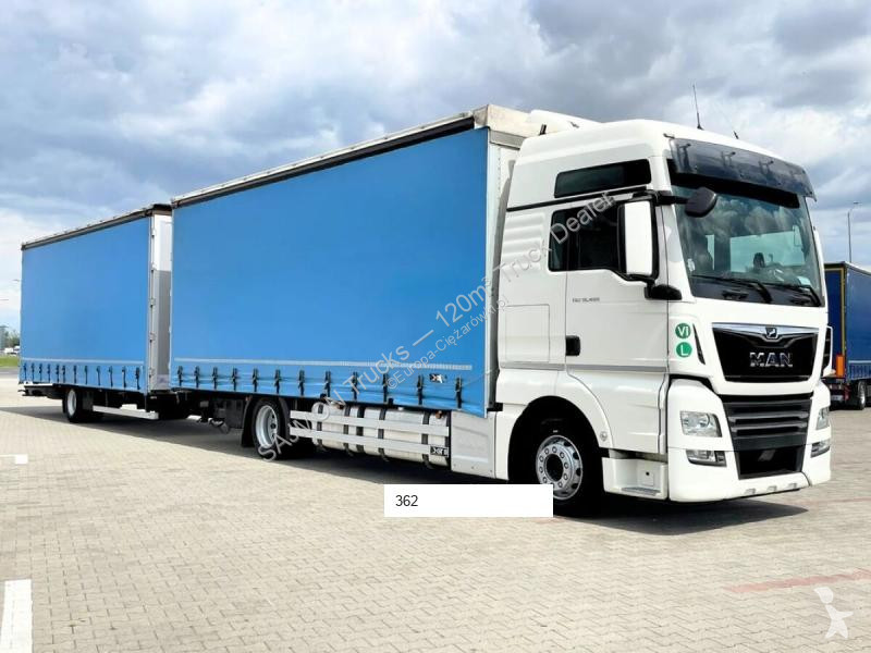 Camion remorque MAN TGX 18.400 / PRZEJAZDOWY /...