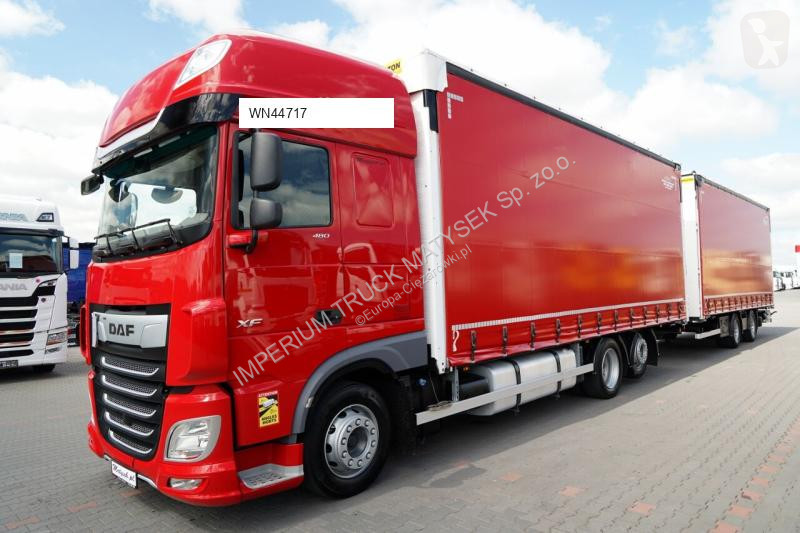 Camion remorque DAF XF 480 / ZESTAW TANDEM /...