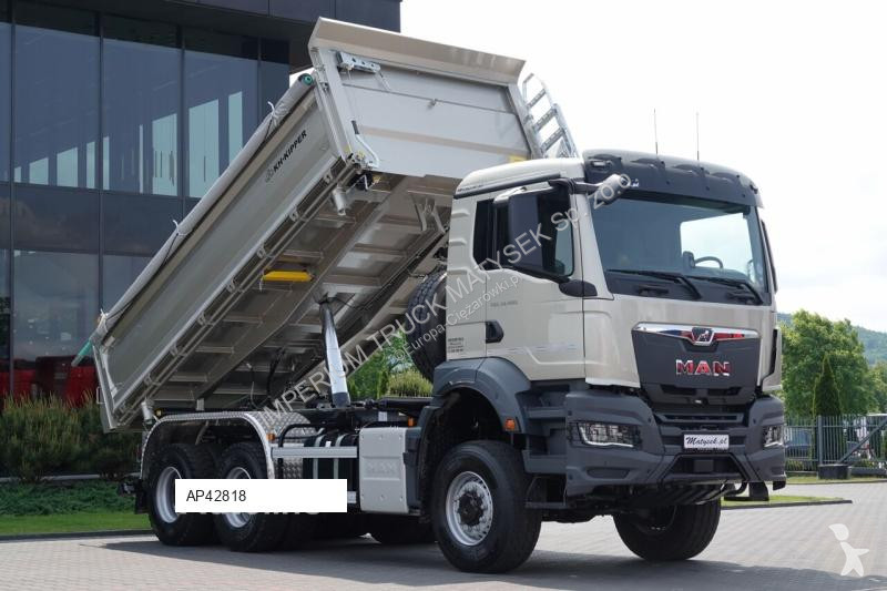 Lastbil MAN TGS 33TGS / 6X6 / WYWROTKA 3...