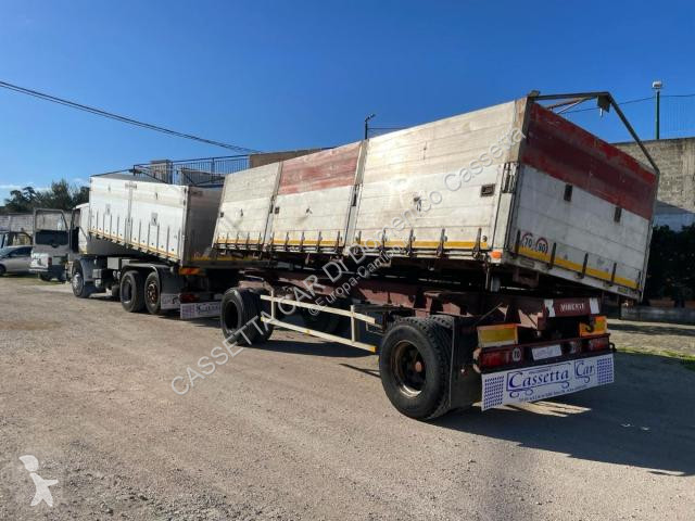 Lastbil Scania R 142 RIBALTABILE TRILATERALE