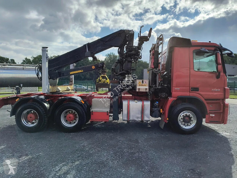 Camion Mercedes 3360 V8 CRANE HIAB 251S80 - 6X4...