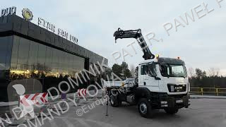 Camion MAN TGS 18.360 4x4 HIAB 144 E-4 Crane...