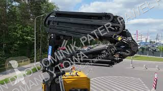 Camion Volvo 8x4 HMF 6020 Fly Jib Winch