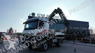 Kamion Mercedes AROCS 1851 4x4 PALFINGER PK...