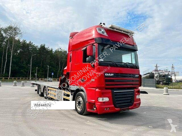 Camion DAF 6x2 HMF 4020 EURO 5 KRAN CRANE