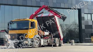 Camión Mercedes AXOR 4x2 HMF 975 HDS Crane...