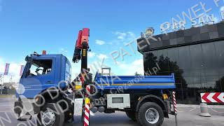 Camion Mercedes AXOR 1833 4x4 Palfinger PK...