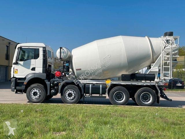 Lastbil MAN TGS 35.520 8x4 /Euro6e EuromixMTP...