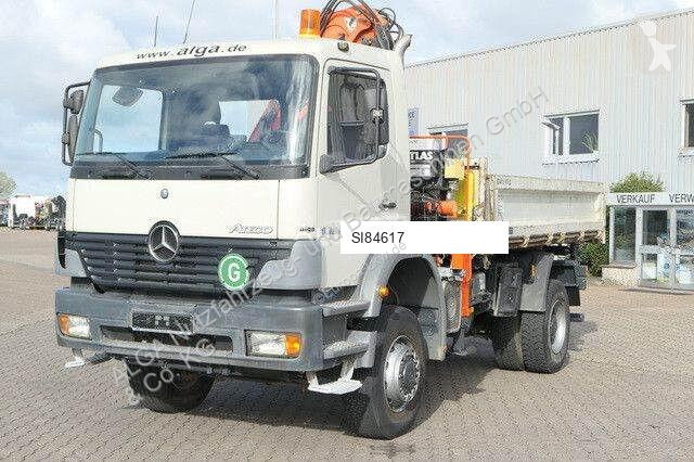 Kamion Mercedes 1828 4x4, Atlas AK 105.1, Funk,...