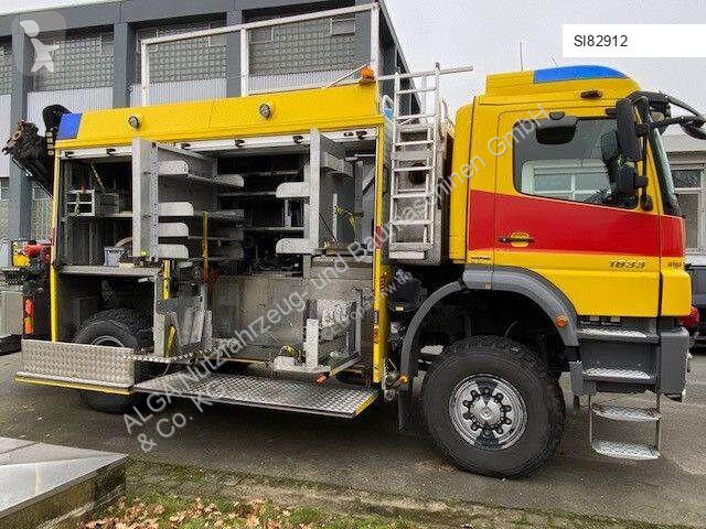 Lastbil Mercedes 1833 4x4, Kran Palfinger,...