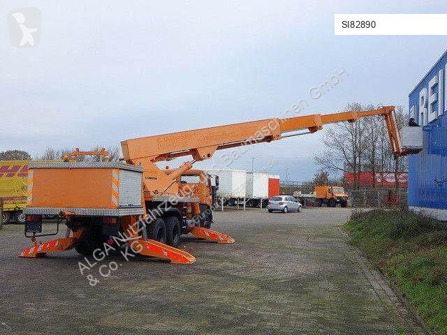 Nacelle Mercedes 6x4, Ruthmann, 28m. 3. Sitz
