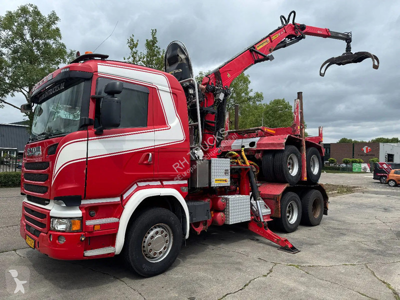 Camion Scania R580 V8 6X4 EPSION S27088 2 AXE...