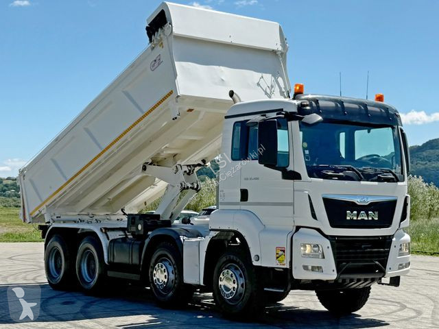 Camion MAN 35.400 KIPPER 6,00 m + BORDMATIC * 8x4