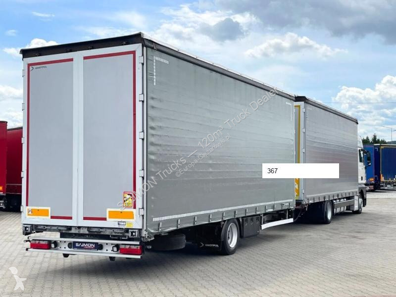 Camion remorque MAN TGX 18420 / PRZEJAZDOWY /...